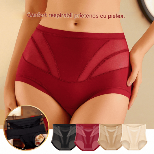 🍑 Lenjerie modelatoare cu talie înaltă – Ridică și aplatizează abdomenul în câteva secunde! ✨