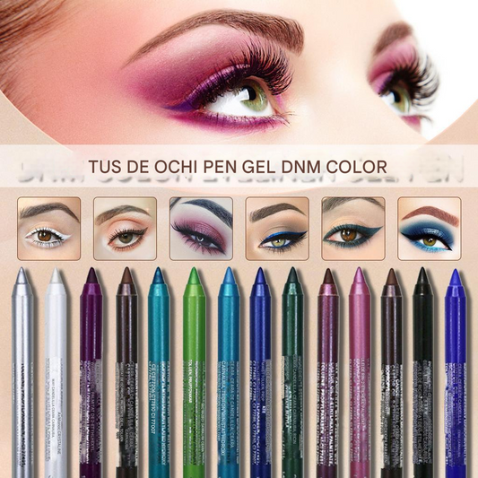 🔥【Pachet de 15】Creion gel de ochi colorat