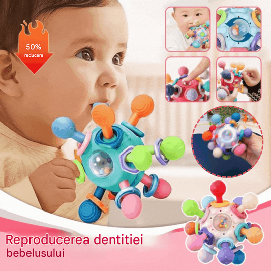 🎁👶👶Cadouri perfecte pentru băieți și fete: jucării tactile pentru perioada de erupție dentară a copiilor mici