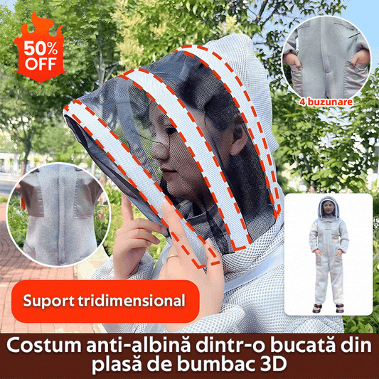 🐝Salopetă Bee din plasă de bumbac 3D