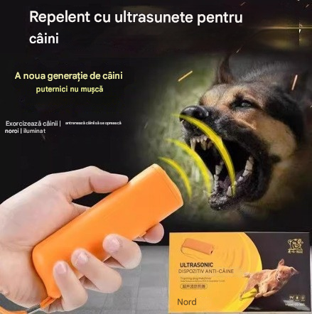 👪【Cumpărați 1 obțineți 1 gratuit】Acest repelent cu ultrasunete pentru câini te poate proteja pe tine și familia ta!