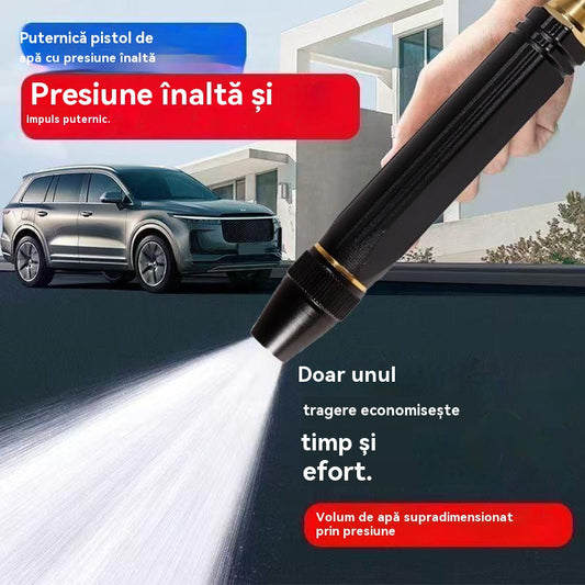 Ultima zi cu reducere de 55%: 【2 seturi la doar 109 lei】Pistol de spălat cu presiune pentru uz casnic