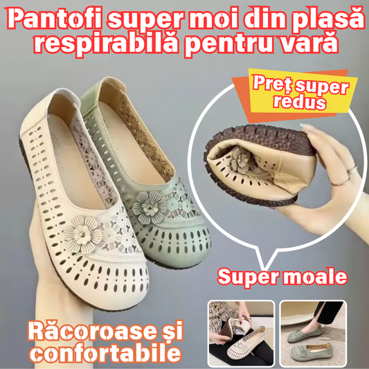 🔥【35-40】Pantofi de dama,Pantofi cu talpă moale anti-alunecare din piele de vacă