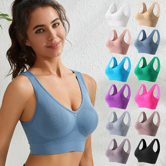 【4 bucăți】【S-5XL】Sutien push-up sexy fără sârmă și în mărimi mari