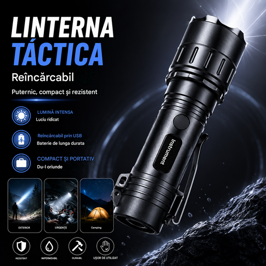 🎁🎁Lanternă de autoapărare cu arc 2 în 1