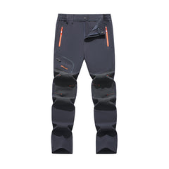 🔥🔥【vânzător de succes】Pantaloni de drumeție Softshell pentru bărbați, toamnă/iarnă - uscare rapidă, elastici, respirabili, rezistenți la vânt