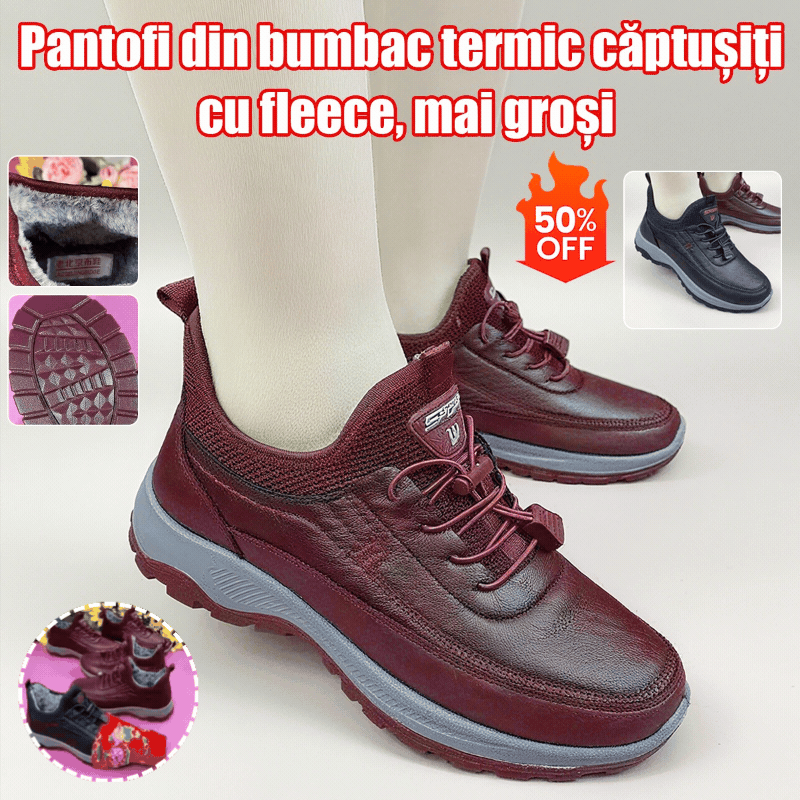 🌈⛄【35-41】2026 Noi pantofi sport de damă, cu talpă moale, confortabili, din piele naturală, de toamnă și iarnă