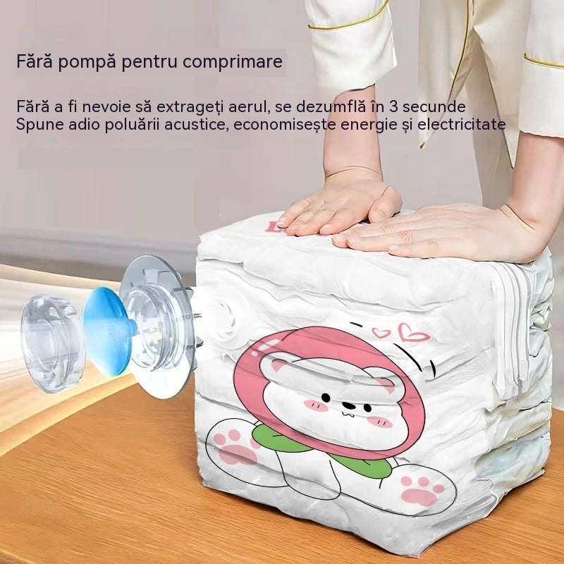 ✨🗃️ 5 bucăți la doar 144 lei 💨 Pungi de depozitare sub vid, compresibile, de mare capacitate: nu necesită pompă, sunt etanșe și reprezintă alegerea ideală pentru a economisi spațiu în valiză și acasă ✈️