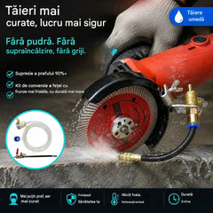 🔧 50% REDUCERE PENTRU O PERIOADĂ LIMITATĂ! ✨ Pulverizator de apă pentru îndepărtarea prafului de pe mașinile de tăiat: două moduri de pulverizare, tub flexibil din aluminiu, rezistent la rugină 💧