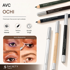 🔈🔈Profită acum de o reducere de 50%!💜Pachet de 5💜Eyeliner rezistent, rezistent la apă, din lemn