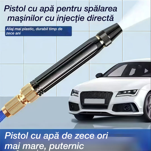 🚿 🔥Ultima zi a ofertei speciale! 🔥💧 Pistol cu apă sub presiune: pentru spălarea mașinilor, grădinărit, presiune de 10 ori mai mare, funcții multiple ⚡