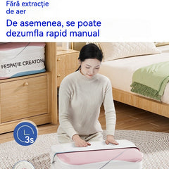 【Set 5 piese】Pungi de vidat haine fără pompă, design ranforsat pentru depozitare
