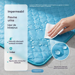 🧊⚡ Reduceri de vară! Covoraș răcoritor pentru animale de companie (fără apă) – Material Oxford respirabil, potrivit pentru orice culcuș sau cușcă.