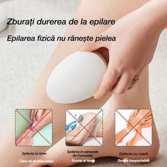 🔥【Cumpărați 1 obțineți 1 gratuit】🔥Dispozitiv popular de îndepărtare a părului corporal cu nano-sticlă, instrument de îndepărtare a părului, aparat de ras pentru părul de pe picioare, aparat de îndepărtare a pielii moarte