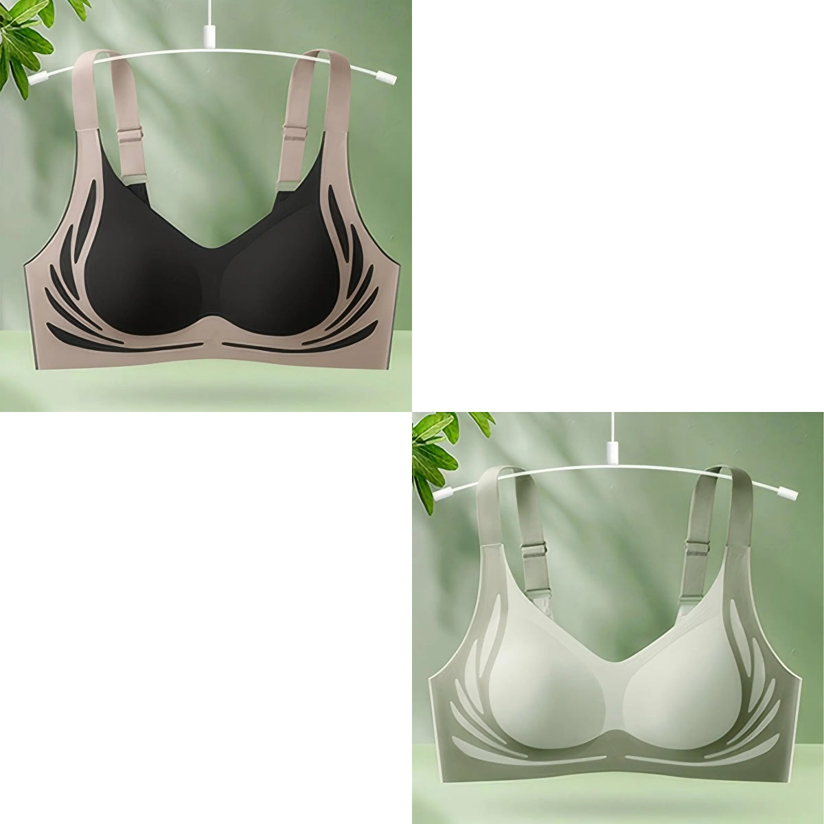【40-85KG】Sutien pentru femei fără sârmă, dintr-o bucată