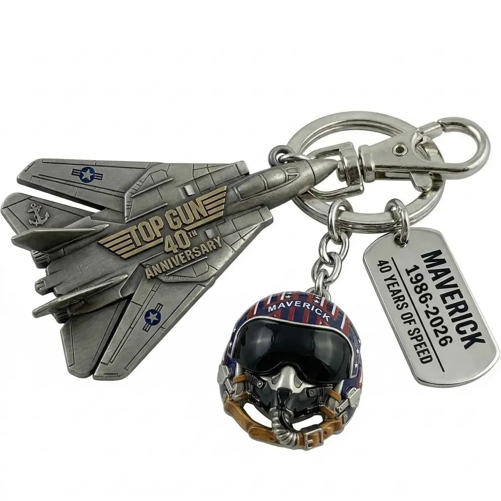 【Cumpărați 1 obțineți 1 gratuit】Breloc pentru cea de-a 40-a aniversare a filmului Top Gun