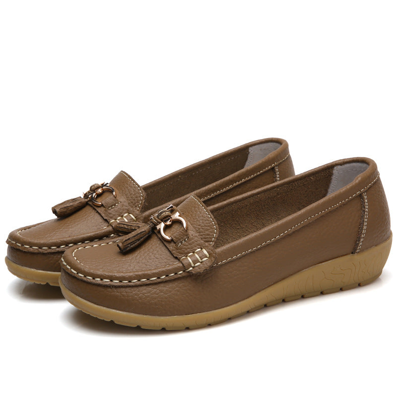 【35-44】2026 noua moda pantofi casual dama din piele naturala