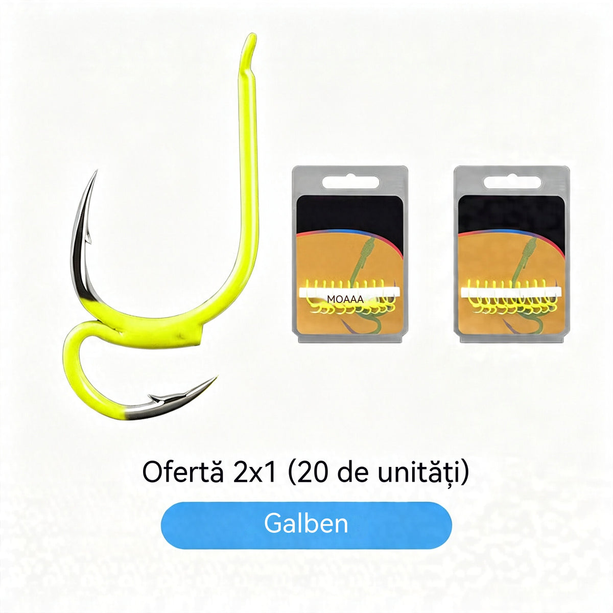 🔥 Cumpărați 1 obțineți 1 gratuit❤️‍🔥(20 de unități) Cârlige de pescuit duble clasice ultra ascuțite