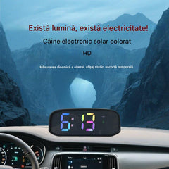 🚗Afișaj solar cu vitezometru auto