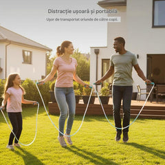 🏃【Cumpără 2, primești 2 gratis】🌈 Coardă de sărit cu lumină LED pentru copii
