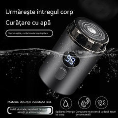 🔥Ofertă de top: 50% REDUCERE🔥Aparat de ras electric mini puternic pentru bărbați, cu ecran digital