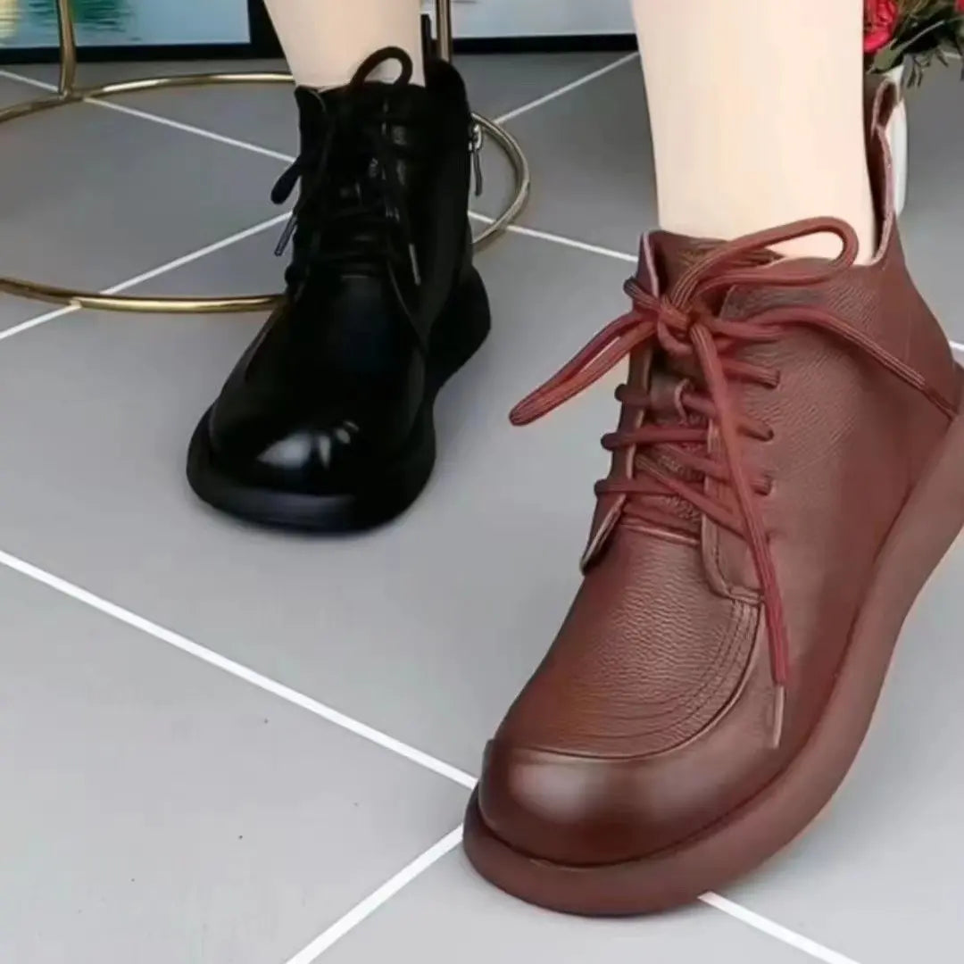 🔥【35-40】2026 cizme ortopedice noi de dama din piele marime plus