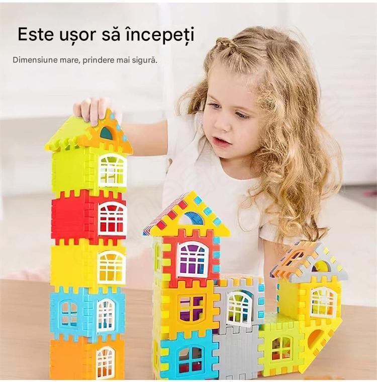 🎁【140 bucăți】blocuri de construcție jucării educaționale