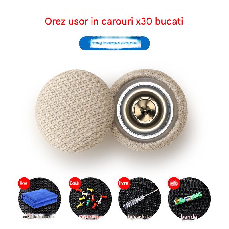 🔥【60 bucăți】Pânza de pe acoperișul mașinii cade, reparați catarama de fixare a cuielor Modificare și recondiționare interior a mașinii chins fără demontare (kit de instrumente de instalare + șurubelniță + prosop inclus)
