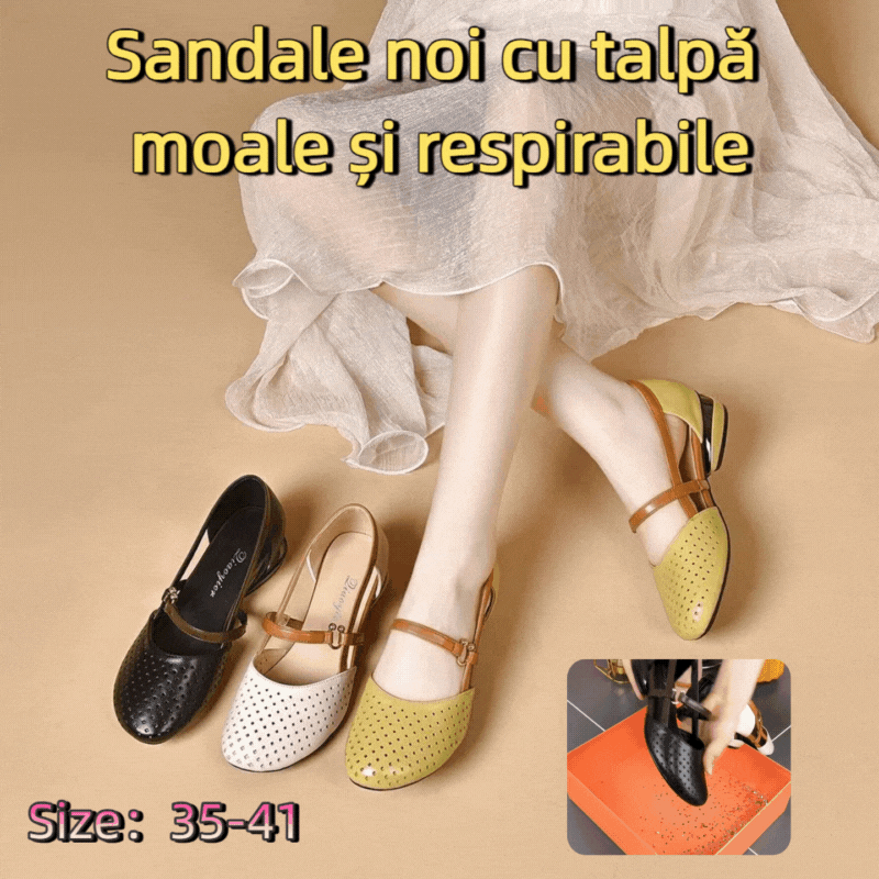 🔥👍【35-41】Sandale de zi cu zi elegante și confortabile, cu talpă moale