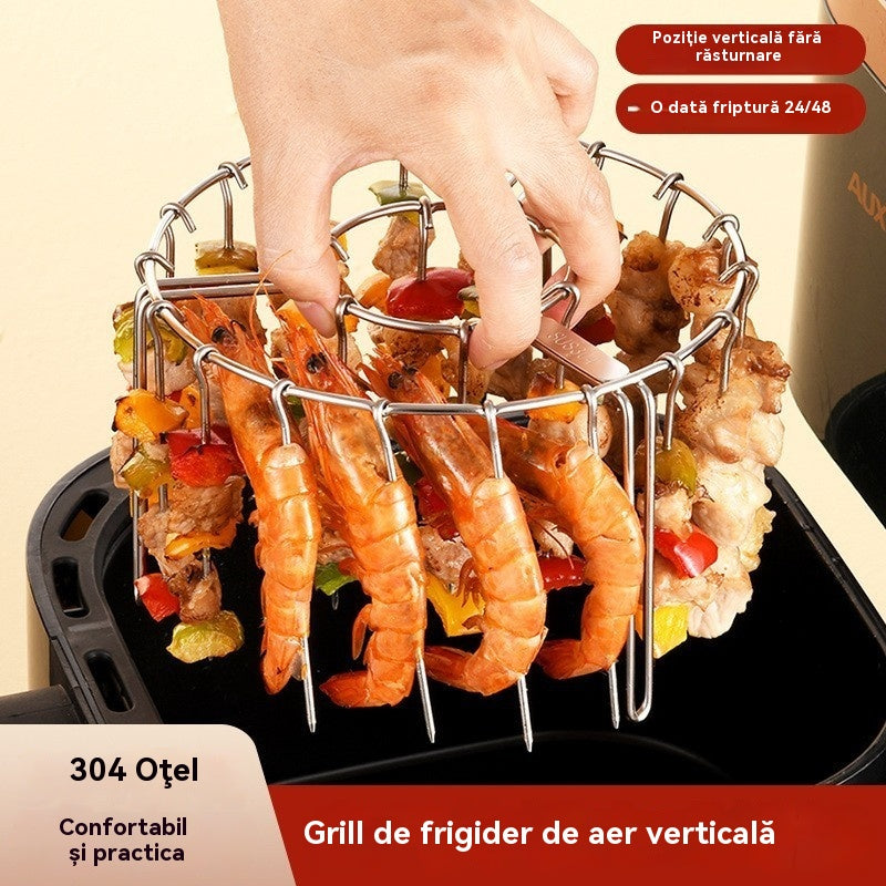 Grătar din oțel inoxidabil, potrivit pentru toate cuptoarele🍢🍖🍗