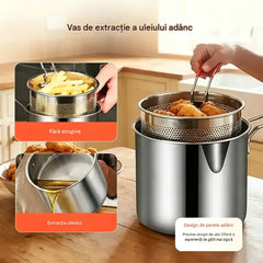 🔥Ultima zi a ofertei speciale, economisiți 50%! 🎁 Friteuză multifuncțională din oțel inoxidabil 304