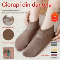 🥰🧦【8 perechi】Șosete sport din dantelă, rezistente la mirosuri și care elimină transpirația, pentru uz zilnic