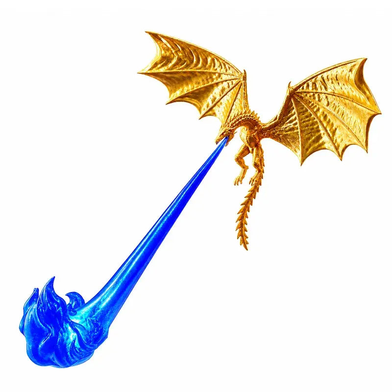 🐉🔥Lumină de Ambianță Dragon Flame Book Nook – Statuetă Decorativă pentru Bibliotecă cu Iluminare LED și Suflu de Flăcări