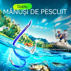 🔥 Cumpărați 1 obțineți 1 gratuit❤️‍🔥(20 de unități) Cârlige de pescuit duble clasice ultra ascuțite