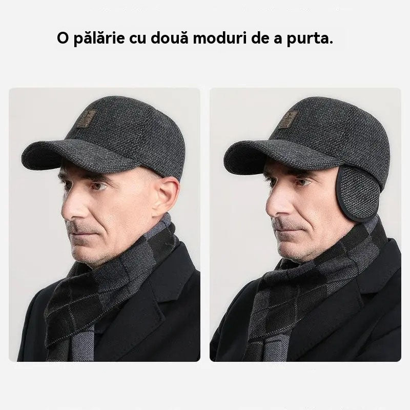 🔥Șapcă de baseball caldă pentru bărbați, șapcă cu protecție pentru urechi