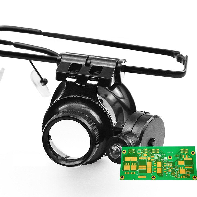 Repararea lupelor cu LED montate pe cap