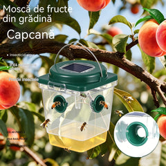 🐝☀️ Capcană pentru viespi alimentată cu energie solară pentru terasă și grădină 🔋🌿 – eficientă, reîncărcabilă și rezistentă la intemperii – fără substanțe chimice, pentru suprafețe de până la 500 m² – profitați acum de ofertă!