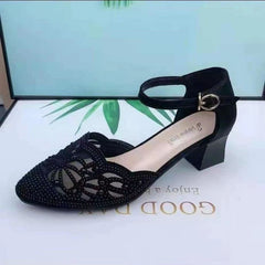 💞【35~40】Sandale noi și elegante, cu toc jos, pentru