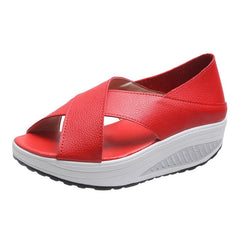 🔥✨【Ultima zi, reducere de 50%】【35-43】2026 Cele mai recente sandale casual pentru femei, cu talpă groasă, respirabile, cu gură de pește