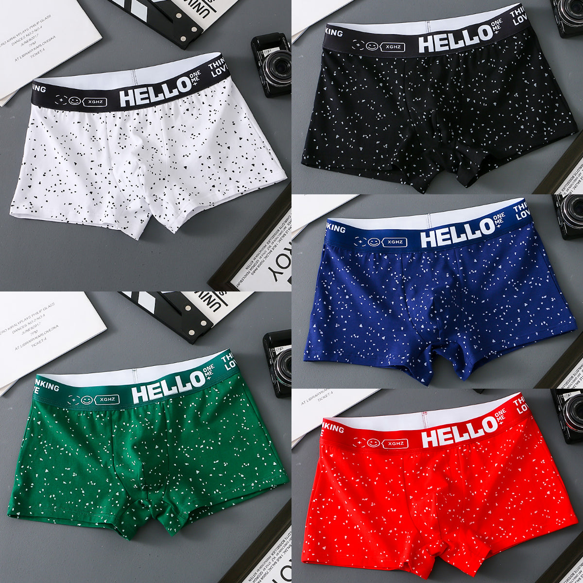 ⏳⏳[Oferta pe timp limitat]🔥(5 bucăți) Boxer pentru bărbați noi din bumbac