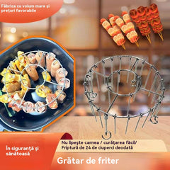 Grătar din oțel inoxidabil, potrivit pentru toate cuptoarele🍢🍖🍗