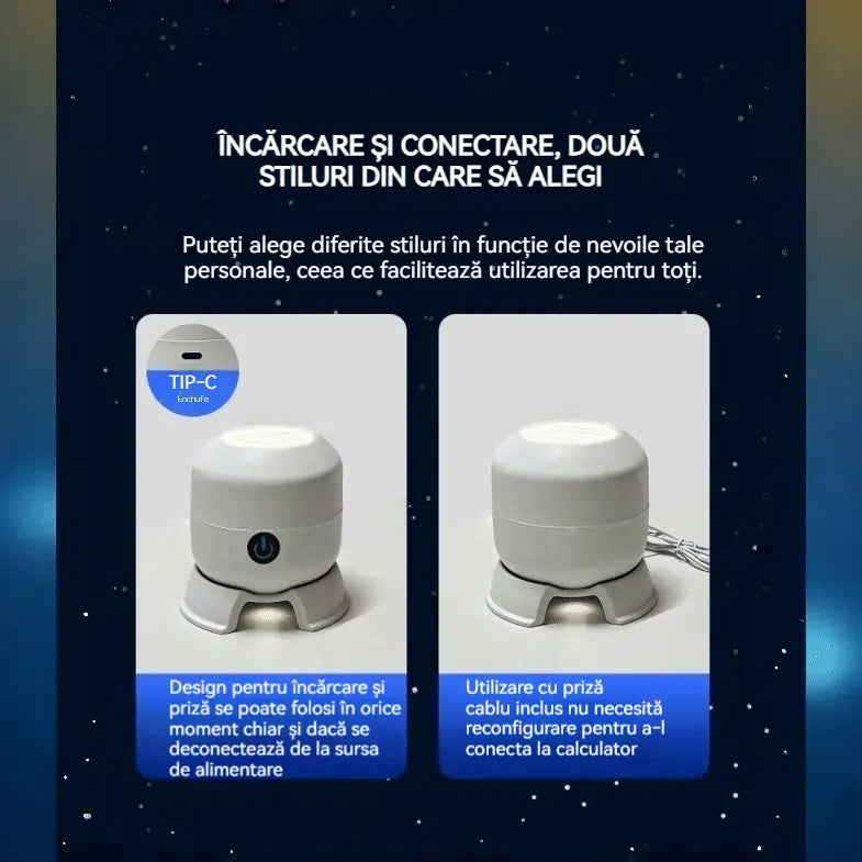 🌈💡【Cumpărați 1 obțineți 1 gratuit】🔥Best-seller 【Reducere de 50%】🌊Proiector LED rotativ dinamic