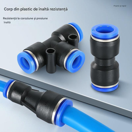 🔥✨【40 komada】Set de furtun pneumatic pentru aer de 1/4 inch cu conector plug-in ⚡🔧