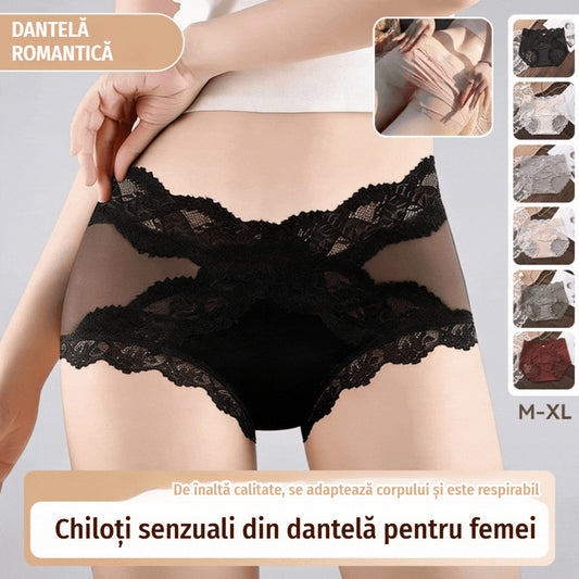 🍑🩲【50% REDUCERE】- Chiloți antibacterieni cu talie înaltă pentru controlul abdomenului🔥【6 bucăți】🔥