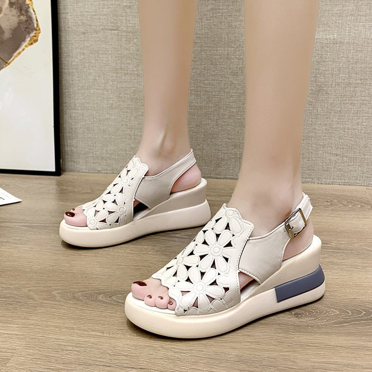 🔥Sandale retro cu talpă moale