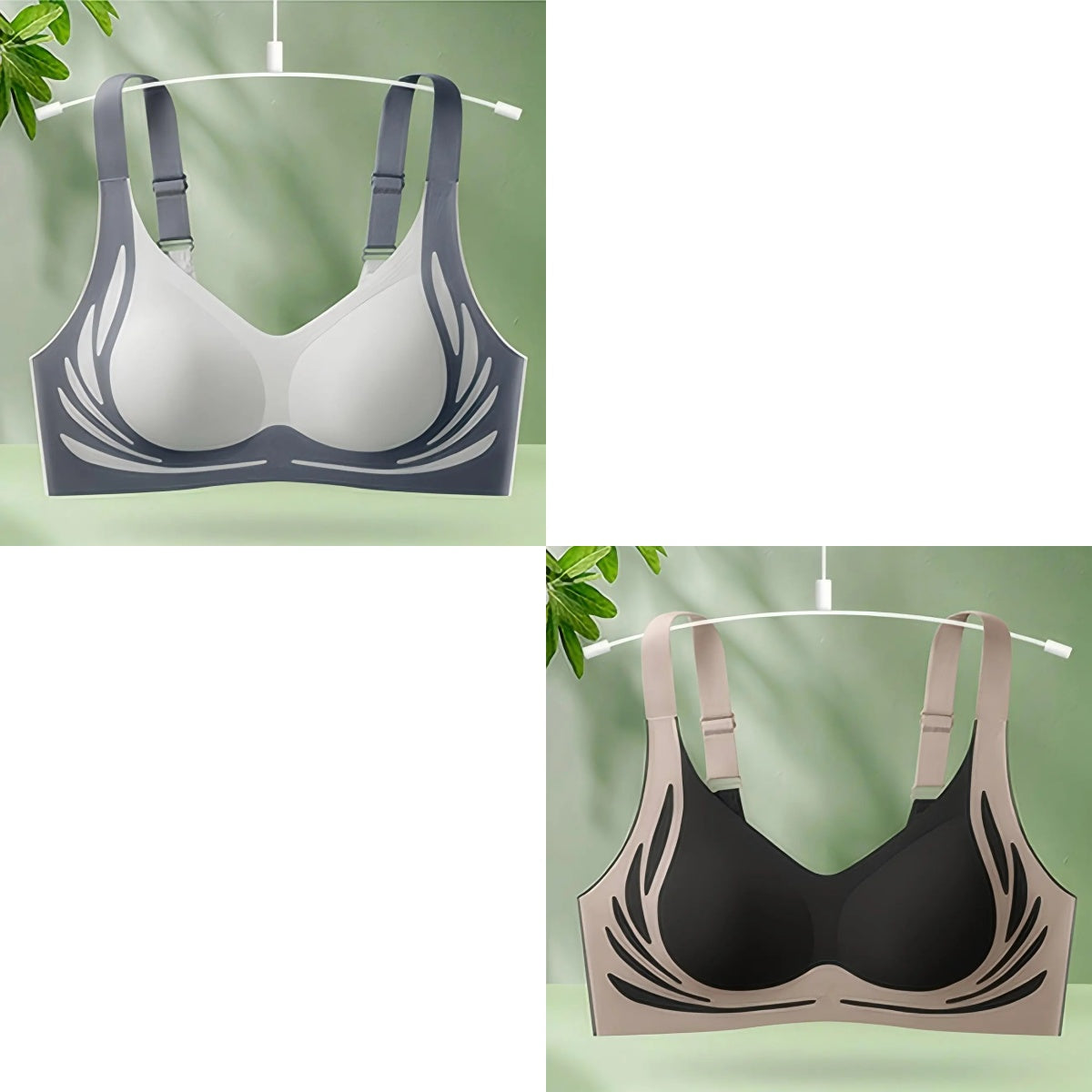 【40-85KG】Sutien pentru femei fără sârmă, dintr-o bucată