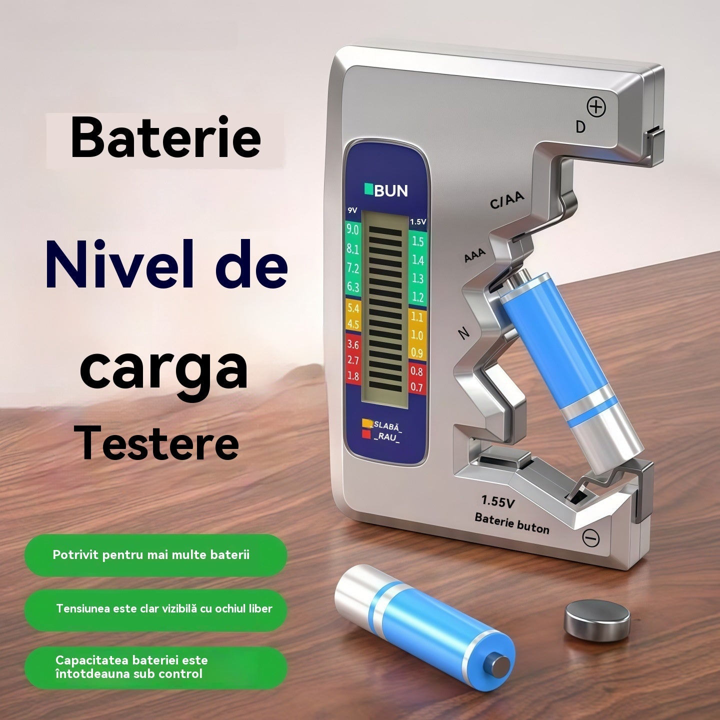 ⚡Testrele de baterii îți fac viața mai ușoară