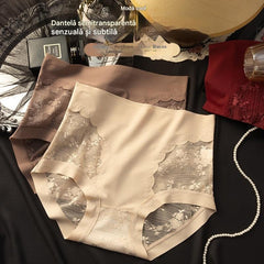 💕50% reducere 🔥【40-80 kg】Chiloți din dantelă fără cusături, foarte elastici, pentru femei, cu ajustare a abdomenului, ridicare și modelare a fundului ✅Plată la livrare