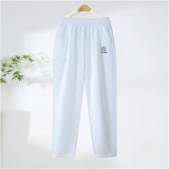 💟✨Pantaloni la modă, respirabili, casual, din bumbac și in, mătase rece【40-90 kg】
