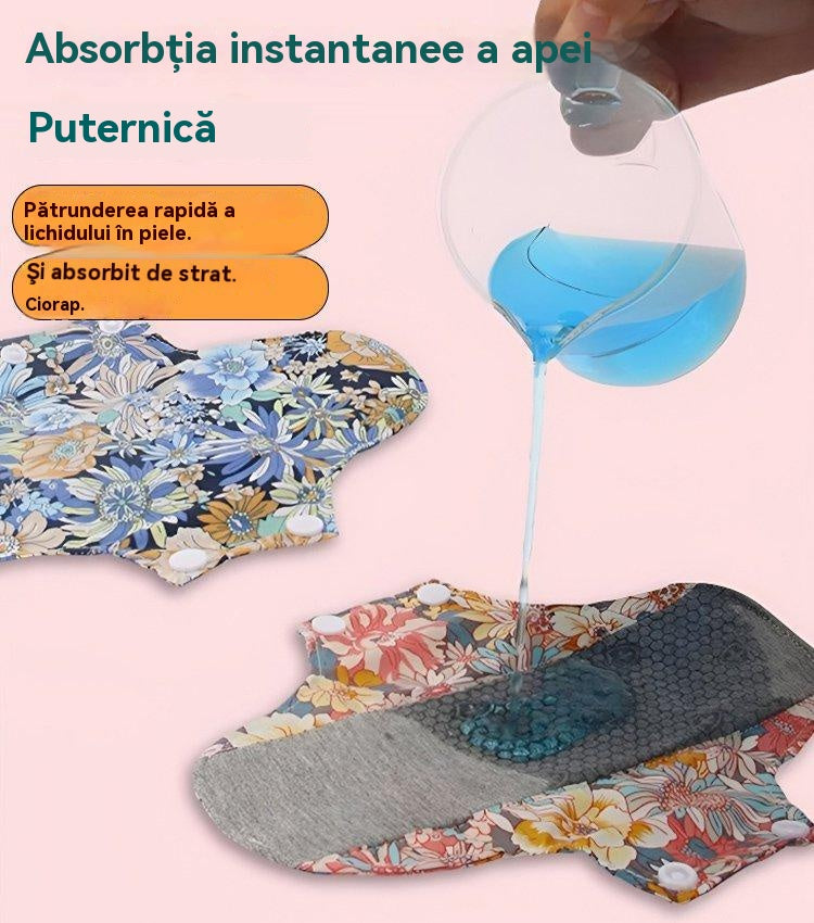 🔥🌈【5 buc】Dischete absorbante antibacteriene lavabile din grafen pentru a preveni scurgerile